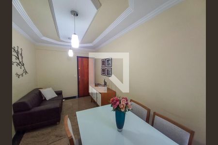 Sala de apartamento à venda com 2 quartos, 55m² em João Pinheiro, Belo Horizonte