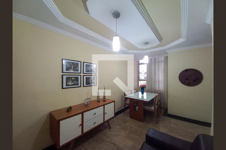 Sala de apartamento à venda com 2 quartos, 55m² em João Pinheiro, Belo Horizonte