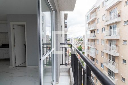 Varanda da Sala de apartamento para alugar com 1 quarto, 27m² em Vila Ré, São Paulo