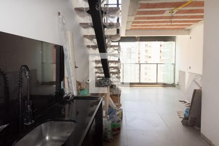 Sala/Cozinha de apartamento à venda com 1 quarto, 54m² em Itaim Bibi, São Paulo