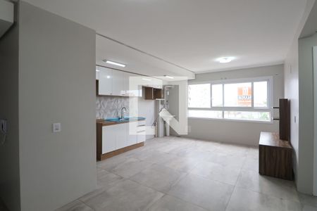 Sala/Cozinha de apartamento para alugar com 2 quartos, 54m² em Centro, Canoas