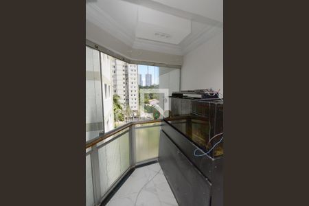 Varanda da Sala de apartamento à venda com 2 quartos, 75m² em Jardim Anhanguera, São Paulo