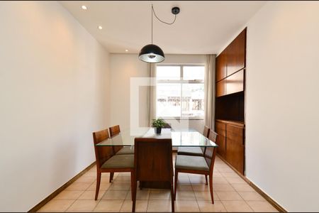 Sala de jantar de apartamento para alugar com 3 quartos, 150m² em Santo Antônio, Belo Horizonte