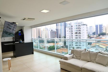 Sacada de apartamento à venda com 3 quartos, 200m² em Vila Clementino, São Paulo