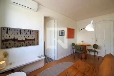 Sala de apartamento à venda com 1 quarto, 40m² em Jardim Paulista, São Paulo