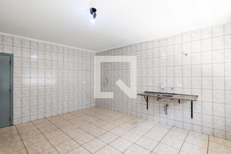 Sala e cozinha de casa para alugar com 1 quarto, 43m² em Jardim Germania, São Paulo