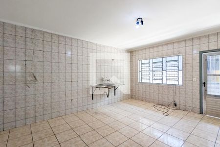 Sala e cozinha de casa para alugar com 1 quarto, 43m² em Jardim Germania, São Paulo