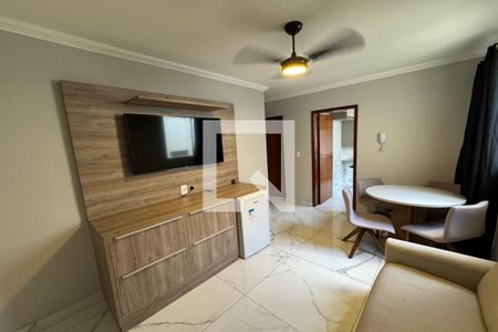 Sala de apartamento para alugar com 2 quartos, 45m² em Campos Elísios, Ribeirão Preto