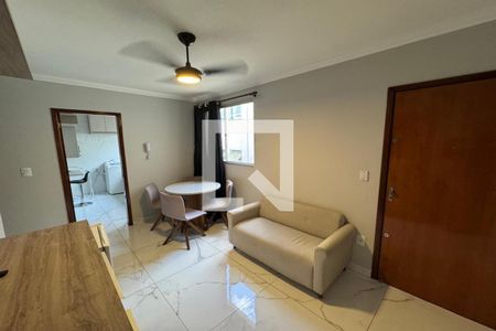 Sala de apartamento para alugar com 2 quartos, 45m² em Campos Elísios, Ribeirão Preto