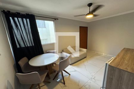 Sala de apartamento para alugar com 2 quartos, 45m² em Campos Elísios, Ribeirão Preto