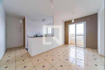 Sala de apartamento para alugar com 2 quartos, 55m² em Vila Sacadura Cabral, Santo André