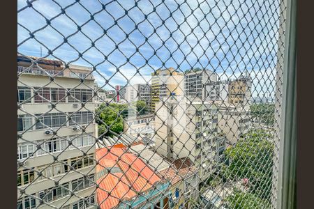 Sala - Vista de apartamento para alugar com 3 quartos, 110m² em Glória, Rio de Janeiro