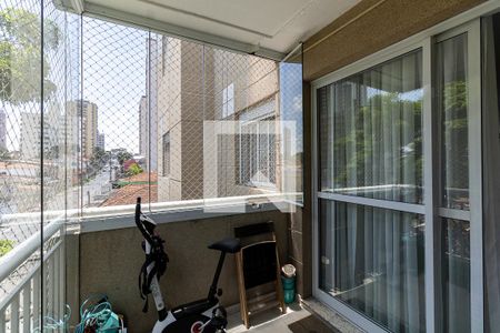 Varanda  de apartamento à venda com 3 quartos, 84m² em Vila Santo Estefano, São Paulo