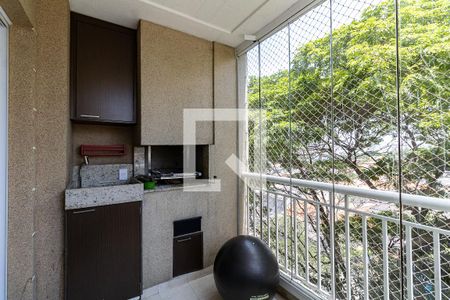 Varanda  de apartamento à venda com 3 quartos, 84m² em Vila Santo Estefano, São Paulo