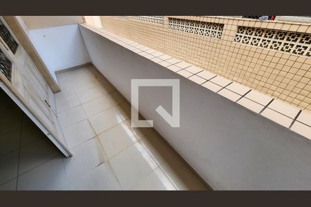 Varanda da Sala de apartamento para alugar com 2 quartos, 90m² em Vila Matias, Santos