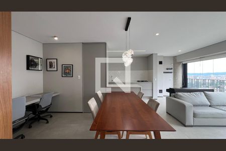 Sala de Jantar de apartamento à venda com 1 quarto, 69m² em Jardins, São Paulo