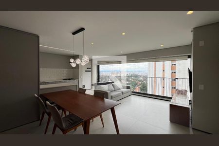 Sala de apartamento à venda com 1 quarto, 69m² em Jardins, São Paulo