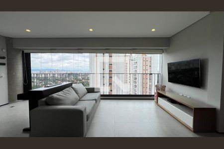 Sala de apartamento à venda com 1 quarto, 69m² em Jardins, São Paulo