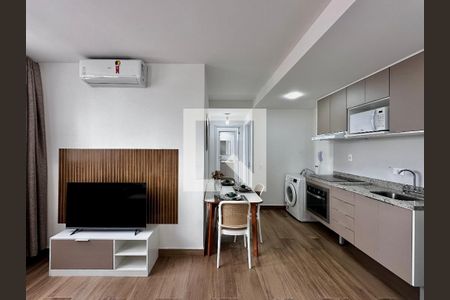 Sala de apartamento para alugar com 2 quartos, 48m² em Vila Sao Francisco, São Paulo