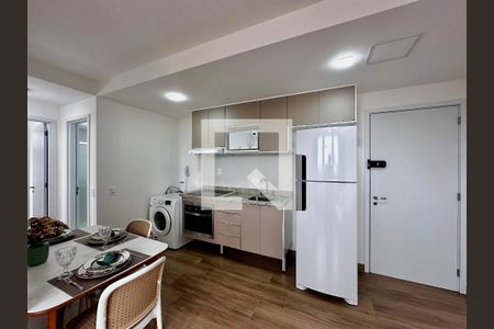 Cozinha  de apartamento para alugar com 2 quartos, 48m² em Vila Sao Francisco, São Paulo