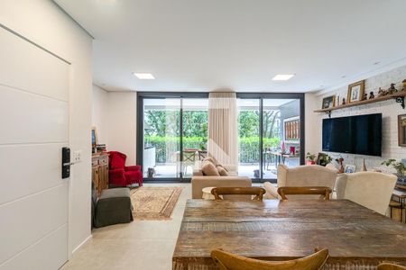 Sala de apartamento à venda com 3 quartos, 179m² em Brooklin, São Paulo