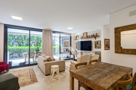 Sala de apartamento à venda com 3 quartos, 179m² em Brooklin, São Paulo