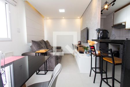 Sala de apartamento para alugar com 1 quarto, 33m² em Vila Rui Barbosa, São Paulo