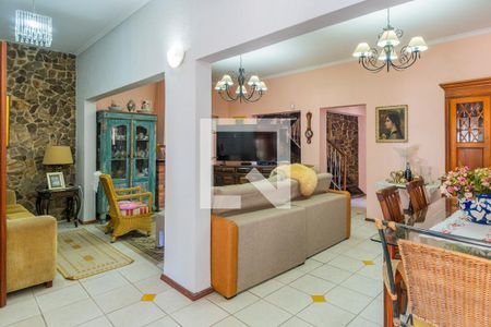 Sala de casa à venda com 3 quartos, 299m² em Cristal, Porto Alegre