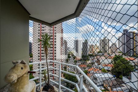 Sala de apartamento à venda com 3 quartos, 127m² em Vila Bastos, Santo André