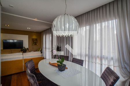 Sala de Jantar de apartamento à venda com 3 quartos, 127m² em Vila Bastos, Santo André