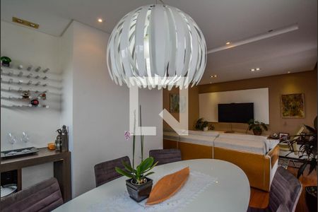 Sala de Jantar de apartamento à venda com 3 quartos, 127m² em Vila Bastos, Santo André