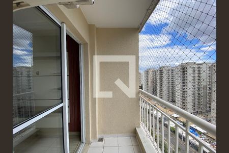 Varanda da Sala de apartamento para alugar com 2 quartos, 50m² em Cachambi, Rio de Janeiro