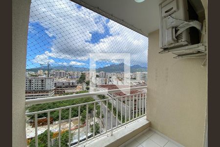 Varanda da Sala de apartamento para alugar com 2 quartos, 50m² em Cachambi, Rio de Janeiro