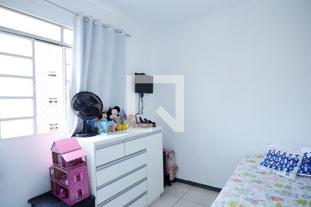 Quarto 02 de apartamento à venda com 2 quartos, 47m² em Santa Cruz, Belo Horizonte