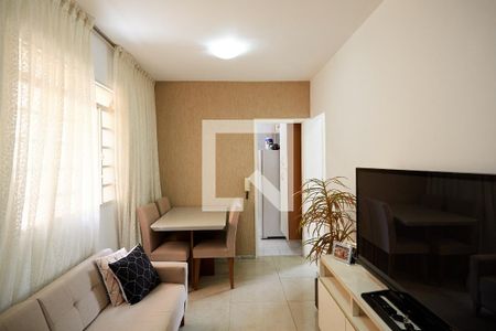 Sala de apartamento à venda com 2 quartos, 47m² em Santa Cruz, Belo Horizonte