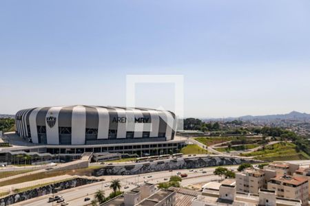 Vista da Sala de apartamento para alugar com 2 quartos, 45m² em Santa Maria, Belo Horizonte