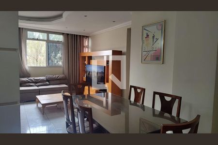 Sala de apartamento à venda com 3 quartos, 94m² em Estrela Dalva, Belo Horizonte