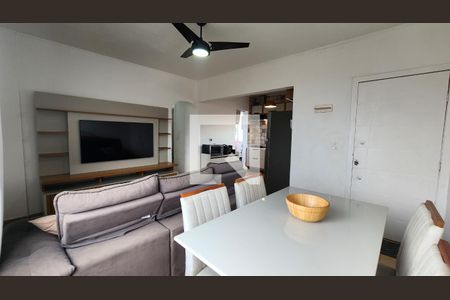 Sala de apartamento para alugar com 3 quartos, 82m² em Aparecida, Santos