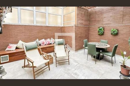 Terraço de apartamento à venda com 3 quartos, 151m² em Moema, São Paulo