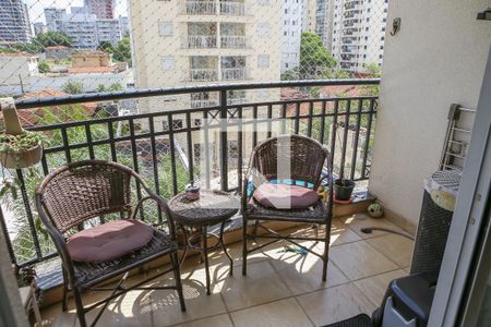 Sacada de apartamento à venda com 3 quartos, 90m² em Pompeia, São Paulo