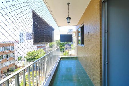 Varanda da Sala de apartamento à venda com 3 quartos, 105m² em Cachambi, Rio de Janeiro