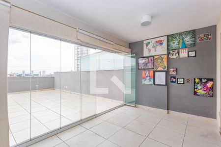 Varanda de kitnet/studio para alugar com 1 quarto, 80m² em Vila Dom Pedro I, São Paulo