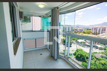 sala - varanda de apartamento para alugar com 2 quartos, 68m² em Barra da Tijuca, Rio de Janeiro