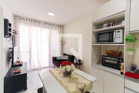 Sala/Cozinha de apartamento para alugar com 1 quarto, 34m² em Belém, São Paulo