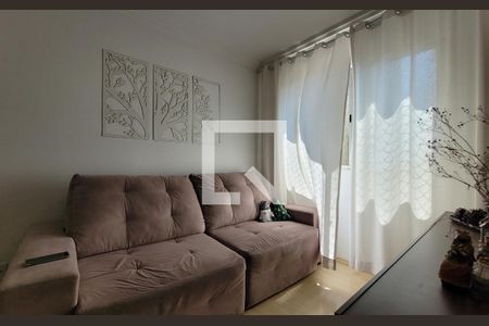 Sala de apartamento à venda com 3 quartos, 63m² em Parque Marajoara, Santo André