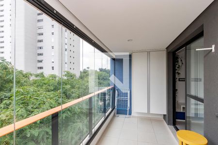 Varanda de apartamento para alugar com 1 quarto, 47m² em Jardim Santo Amaro, São Paulo