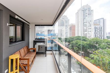 Varanda de apartamento para alugar com 1 quarto, 47m² em Jardim Santo Amaro, São Paulo