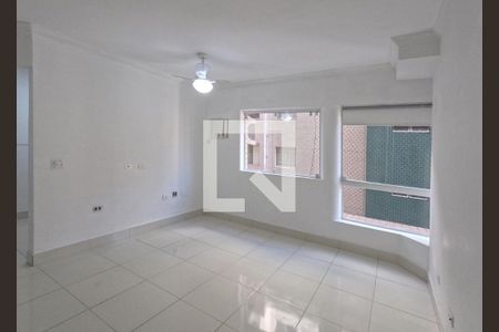 Sala de apartamento para alugar com 1 quarto, 50m² em Ponta da Praia, Santos