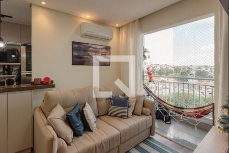 Sala de apartamento à venda com 2 quartos, 52m² em Jardim do Lago, Campinas