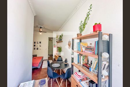 Sala de Jantar de apartamento à venda com 1 quarto, 52m² em Glória, Rio de Janeiro